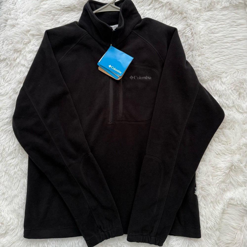 Columbia Men's Black Fleece Jacket (NWT)